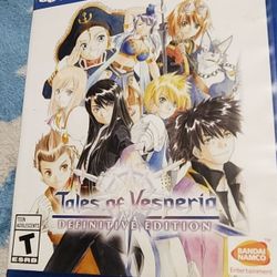 Tales Of Vesperia Definitive Edition Ps4