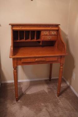 Antique Desk with Drawers