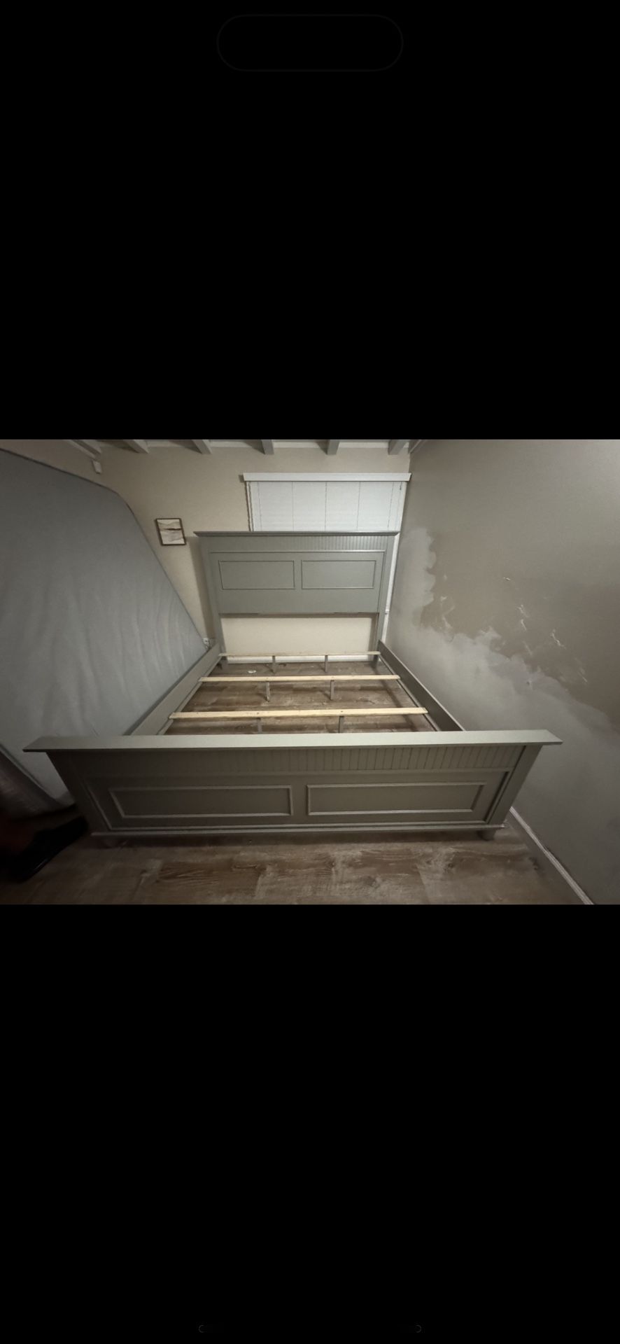 King Bed Frame & Dresser Set