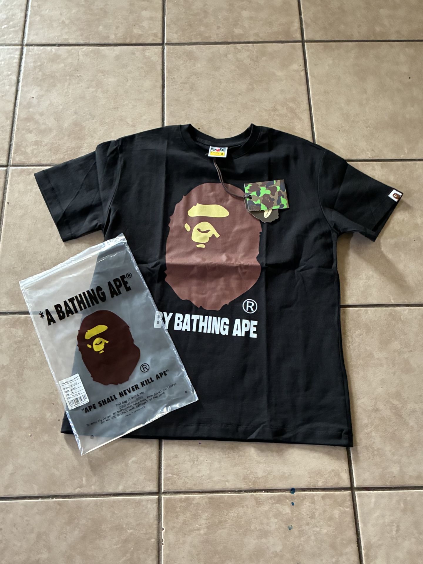 Brand New Bape Shirt In Bag With Tags Size M And L Available
