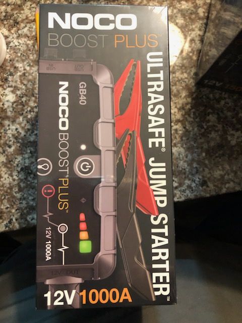 Noco GB40 brand new jump starter