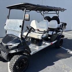 2025 Voyager Patriot 6-Passenger Lifted 72-Volt Street Legal LSV Golf Cart
