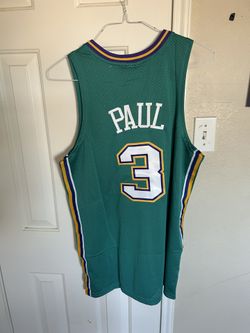 NBA Chris Paul New Orleans Pelicans green jersey size xl