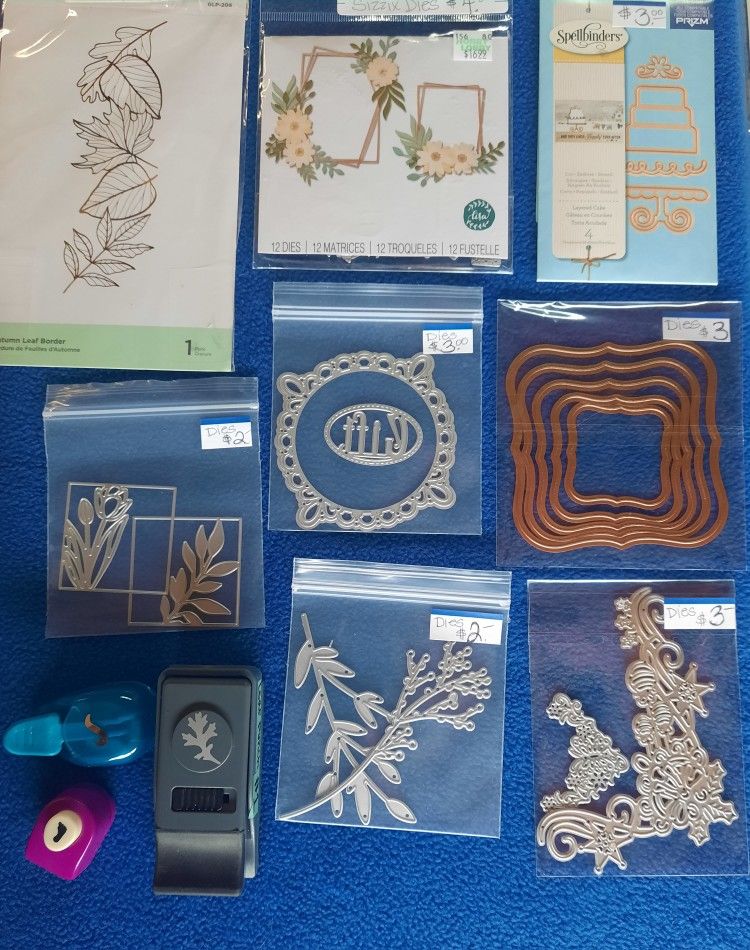 Spellbinders Cutting Dies & Foil Transfer Plate