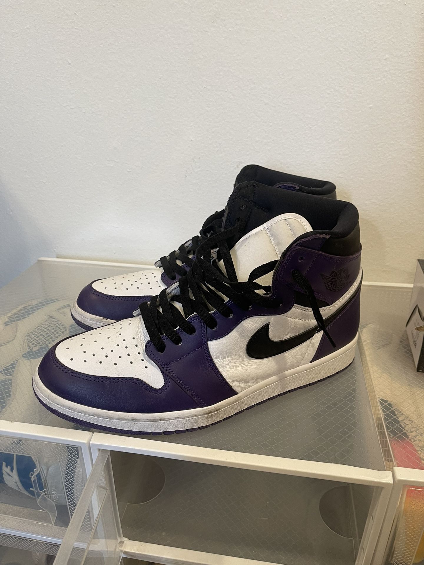 jordan 1 court purple
