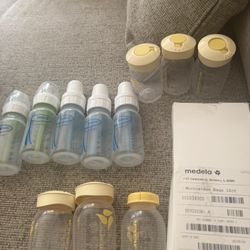 Baby Bottles And Milk Bags