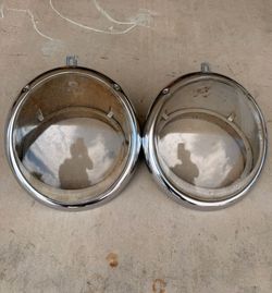 vw early original headlights