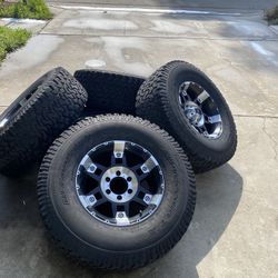 17x9.5 XD Wheels 6lug Toyota /Chevy 