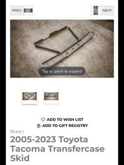 Tacoma Skid Plate