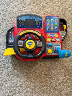 Vrtech race and discover driver toy