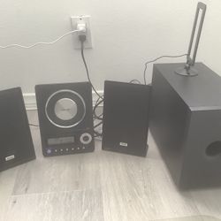 TEAC Audio System CD Radio Subwoofer Surround System