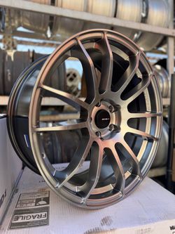19” AVID1 wheels hyper black new rims