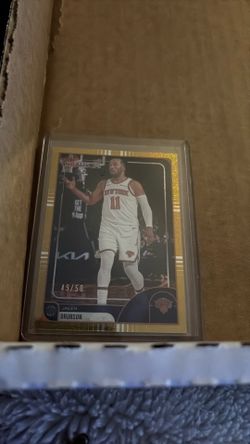 Jalen Brunson #190 2026 NBA hoops.