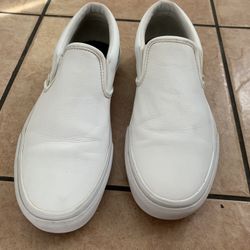 Leather Vans