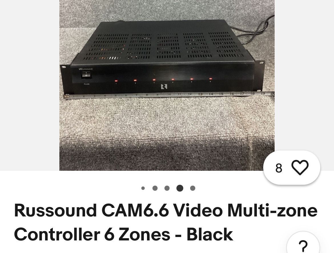 Russound Multi-Zone Controller/Amplifier
