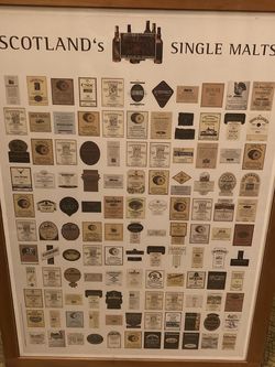 Single Malt Scotch Framed Poster