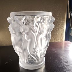 Lalique Bacchantes Vase 