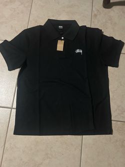 Black Stussy Polo