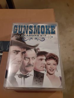 Gun smoke dvds 5 through 7 seasons