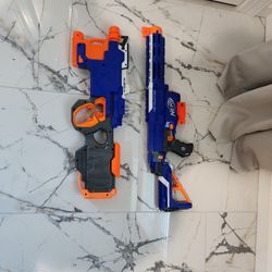 Nerf Guns ( Retaliator And Hyperfire)