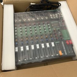 8 Channel Mixer With Effects And Bluetooth