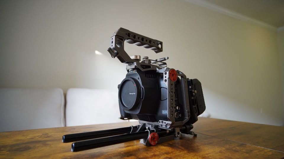 BLACK MAGIC 6K PRO RIGGED