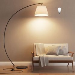 Modern Arc Floor Lamp With Foot Switch 