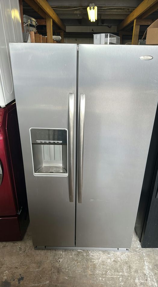 Whirlpool Stainless Side by Side Fridge