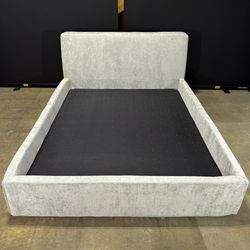 Rove Lab O2 Soft Queen Bed Frame (Platinum Gray)