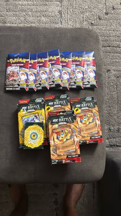 Pokémon TCG Booster Packs & EX Battle Decks Bundle