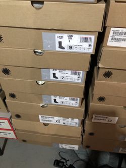 Uggs size 7 and 9 black and grey ladies