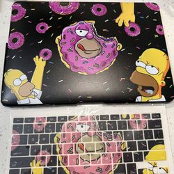 Simpson Mac Laptop Cover 
