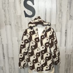 Pacsun fuzzy Sherpa jacket size small