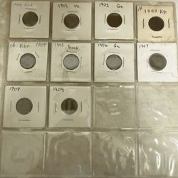 10 Indian Head Pennys