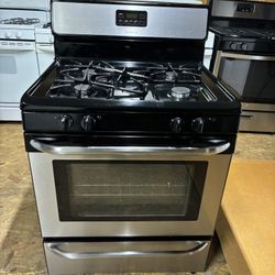Stove Gas Frigidaire Stainless Steel 
