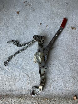 Come Along Winch Hoist w/ Hook & Chain