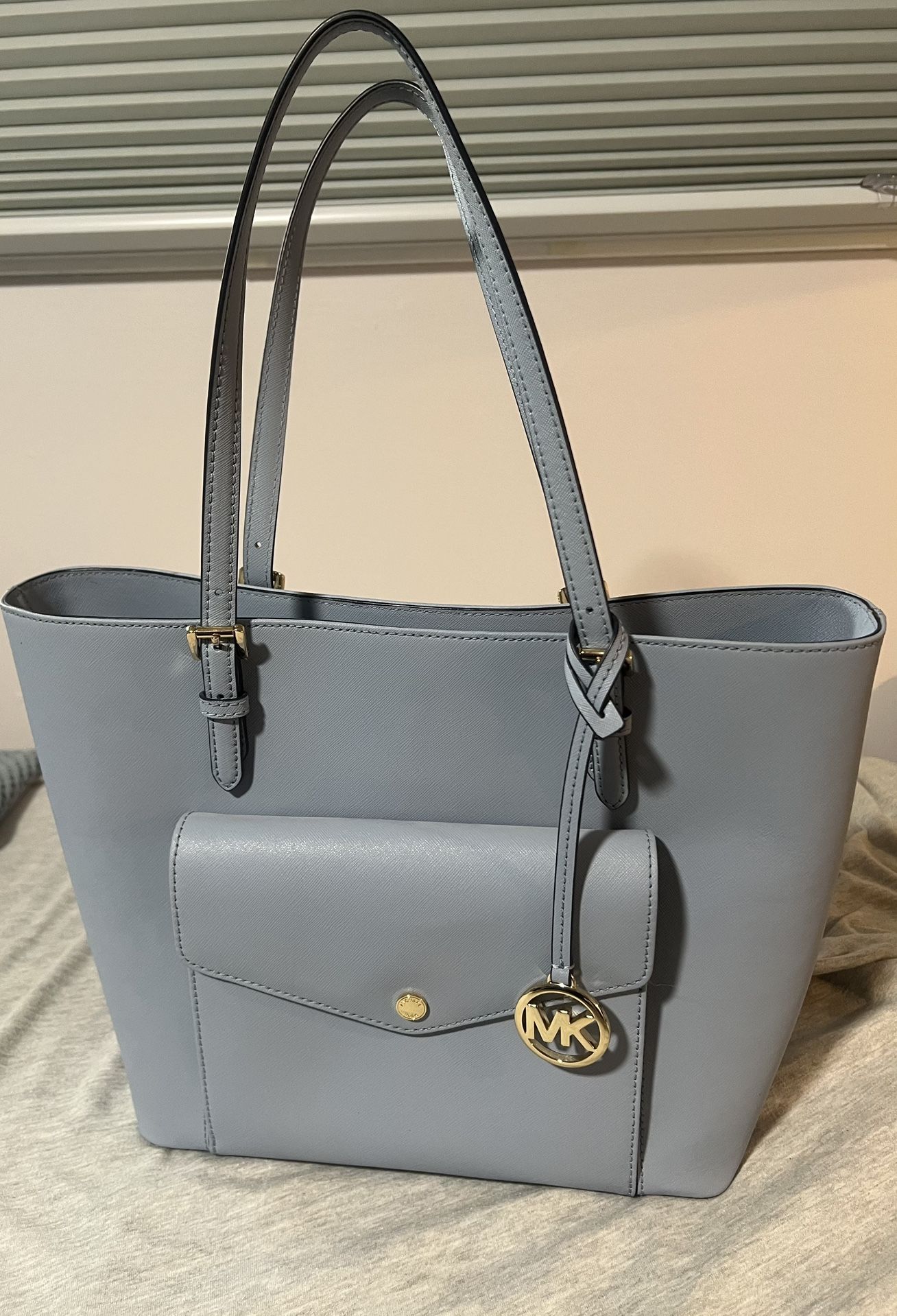 Brand New Michael Kors Blue Purse 