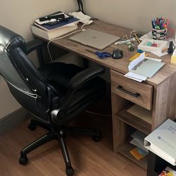 Study Desk And Chair 