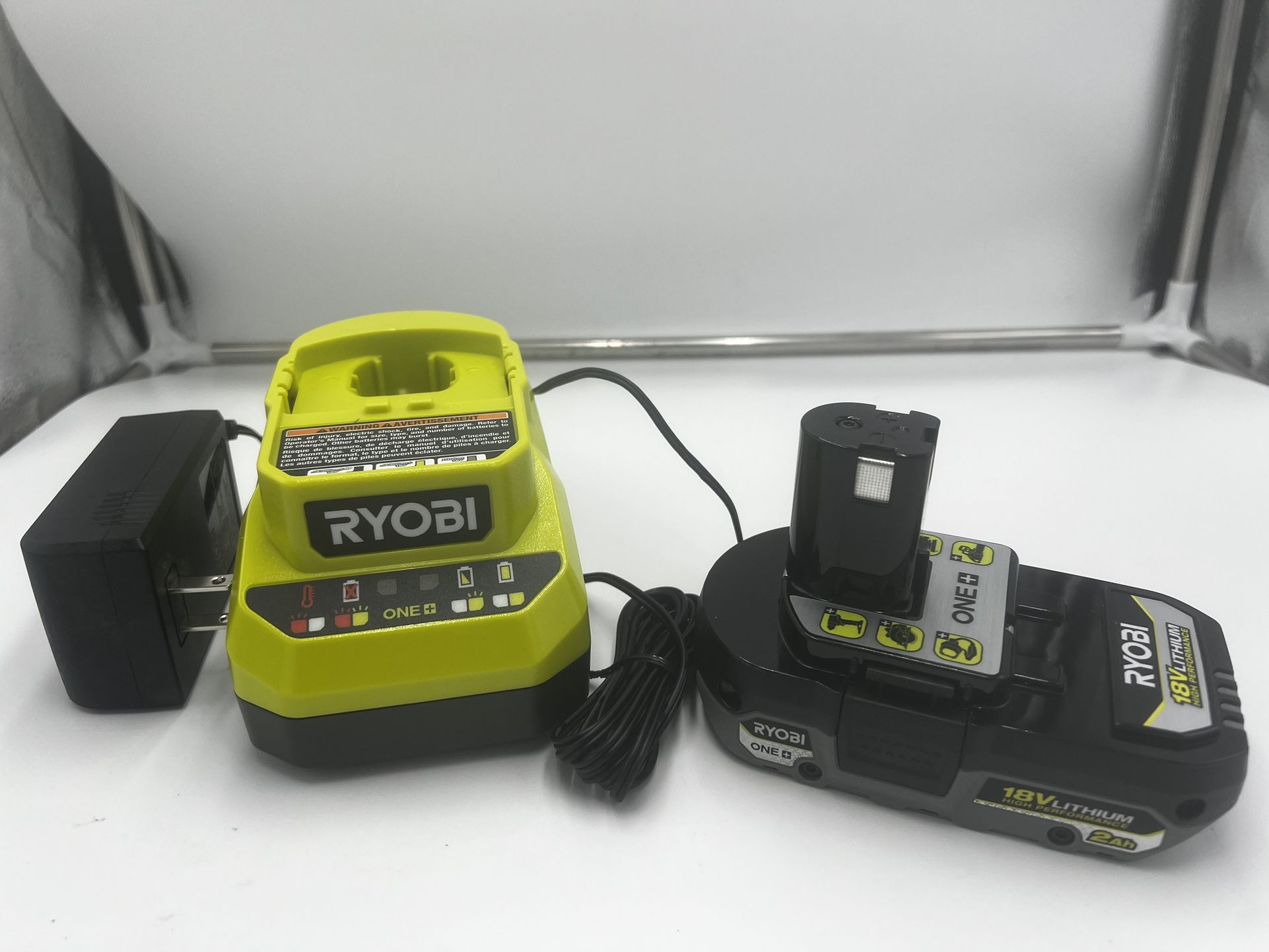 RYOBI ONE+ 18V HP High Performance 2.0AH Battery & Charger