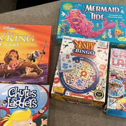 Kids Board Games $5