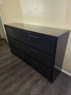 Long Dresser Black 62L 15W 36H Delivery Available