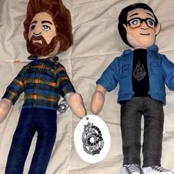 NWT. Mythical Society Good Mythical Morning Rhett & Link Plush Doll NEW