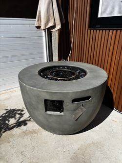 Outdoor Gas Fire out Table with Tank