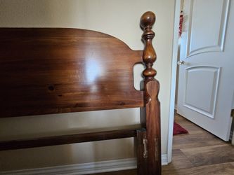 Headboard And Foot..no Mattress Or Box Spring