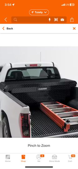 Husky Midsize Truck Tool Box (Black) 61”