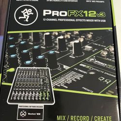 band new machkie pro fx12v3 