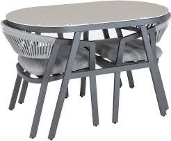 Small Outdoor Furniture Compact Table Set