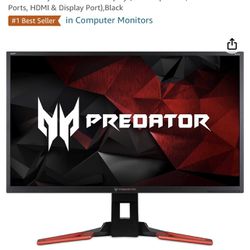 32in Acer 4K Curved Gaming Monitor