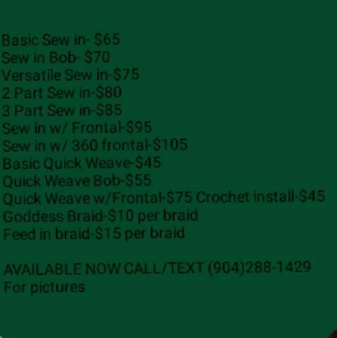 Hey ladies licensed mobile stylist available now!!