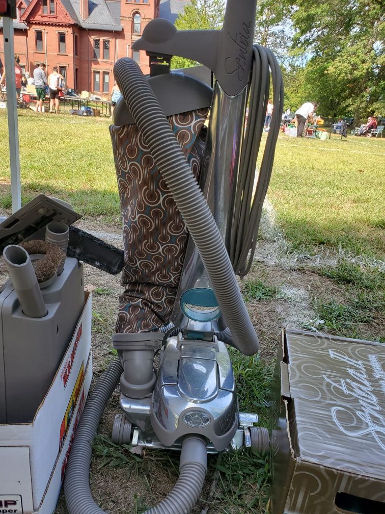 Kirby vacuum with pet attachments